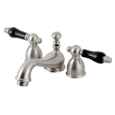 Kingston Brass KS3958PKL Duchess Mini-Widespread Bathroom Faucet, Brushed Nickel KS3958PKL